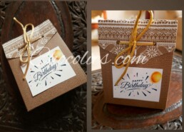 8pc chocolate favor box