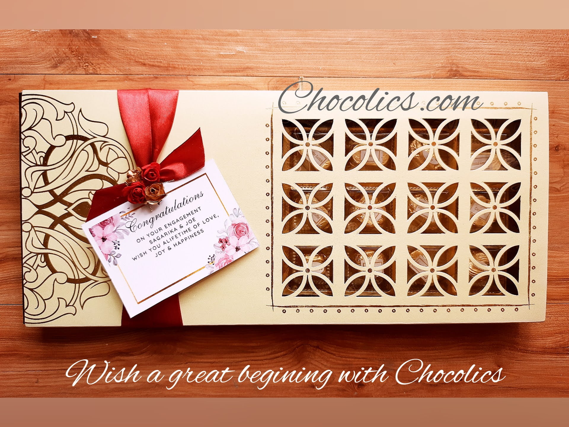 24 Laser chocolates 30 24pc chocolate Box