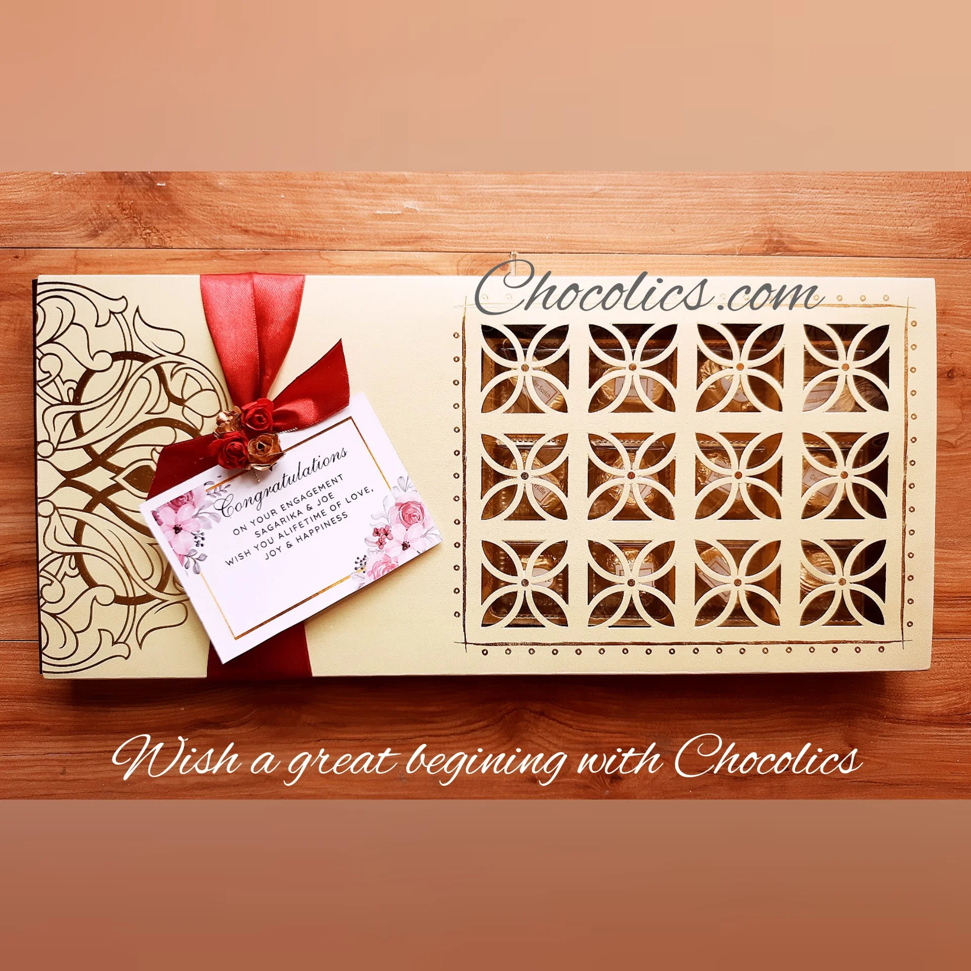 24 Laser chocolates 4 24pc chocolate Box
