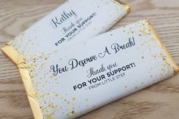 customised chocolate bars