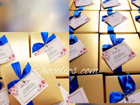 Anniversary chocolates