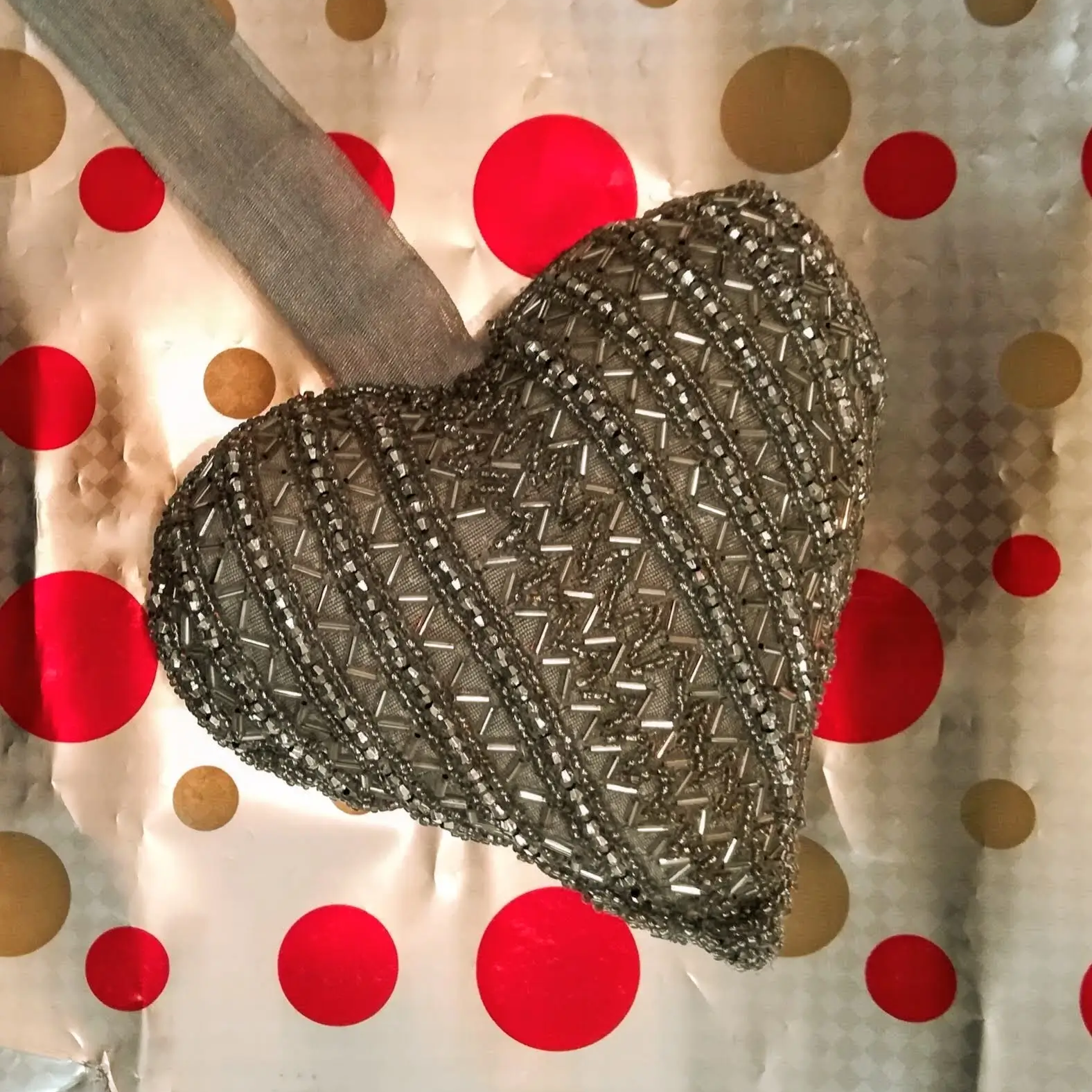Beautiful Heart with beads