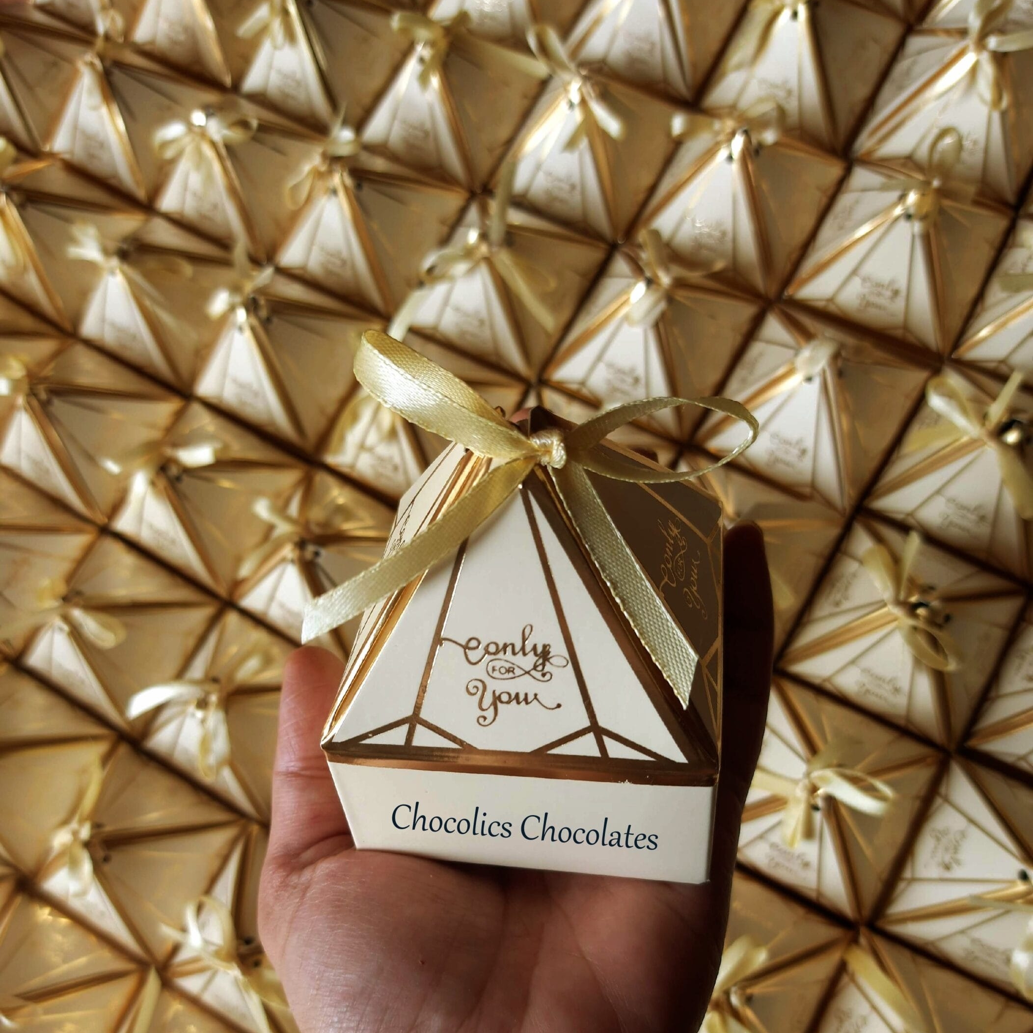 Favor chocolate gift boxes
