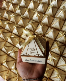 Favor chocolate gift boxes