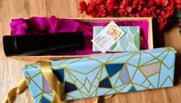 Premium Gift Box with Bottle, Chocolates & Honey Bites