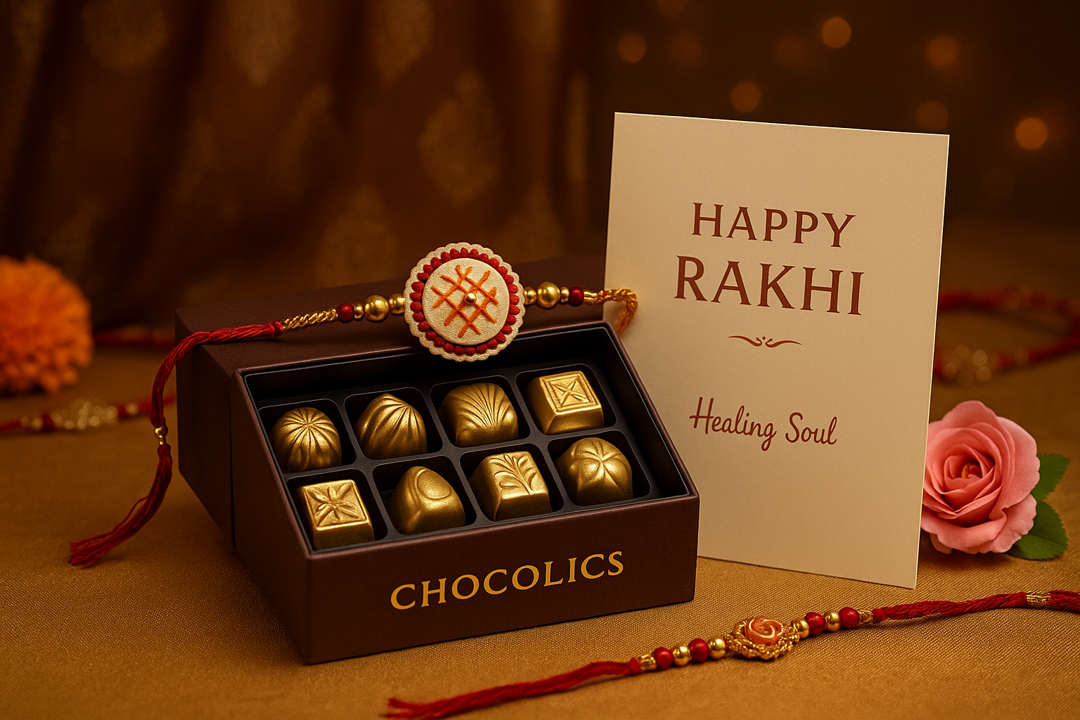 Raksha Bandhan chocolate gift hamper for brother