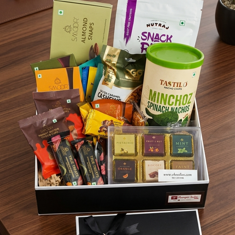 The Mindful Indulgence Gift Box 6 Premium Hamper