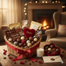 Valentine's Day chocolate hamper, Chocolate Day gift ideas,