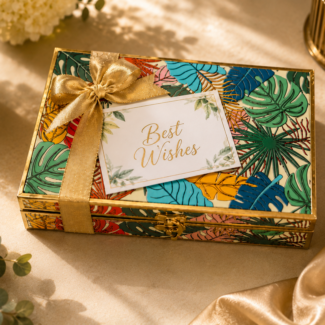 Tropical Art Luxury Chocolate Gift Box 7 15pc assorted chocolate box