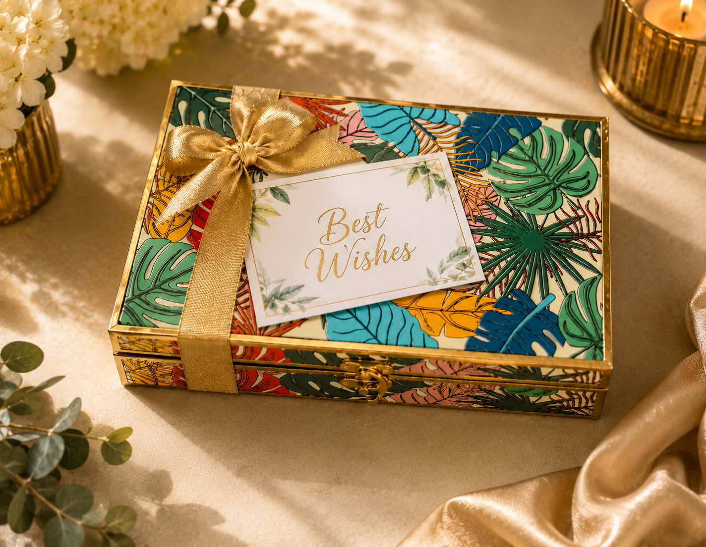 Tropical Art Luxury Chocolate Gift Box 4 15pc assorted chocolate box