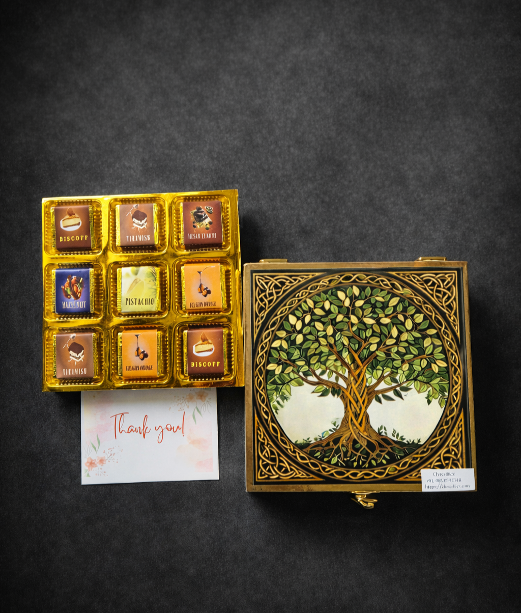 Luxury Chocolate Box – Artisanal Gifting Collection 1 luxury chocolate gift box India