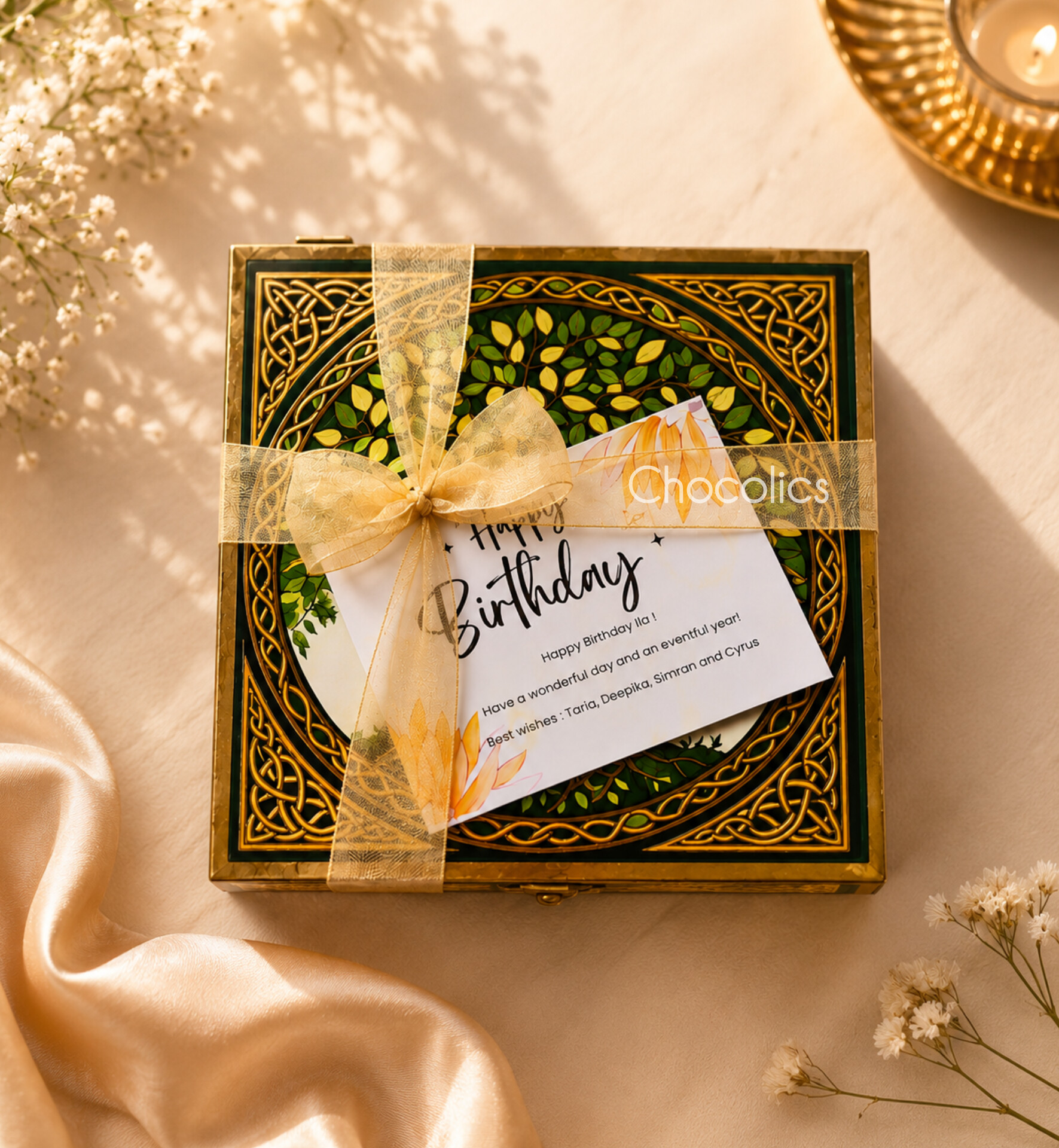 Luxury Chocolate Box – Artisanal Gifting Collection 12 luxury chocolate gift box India