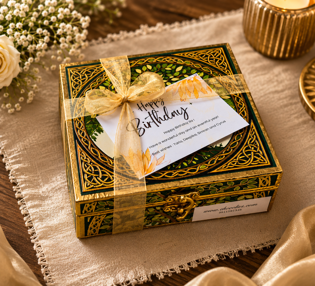 luxury chocolate gift box India