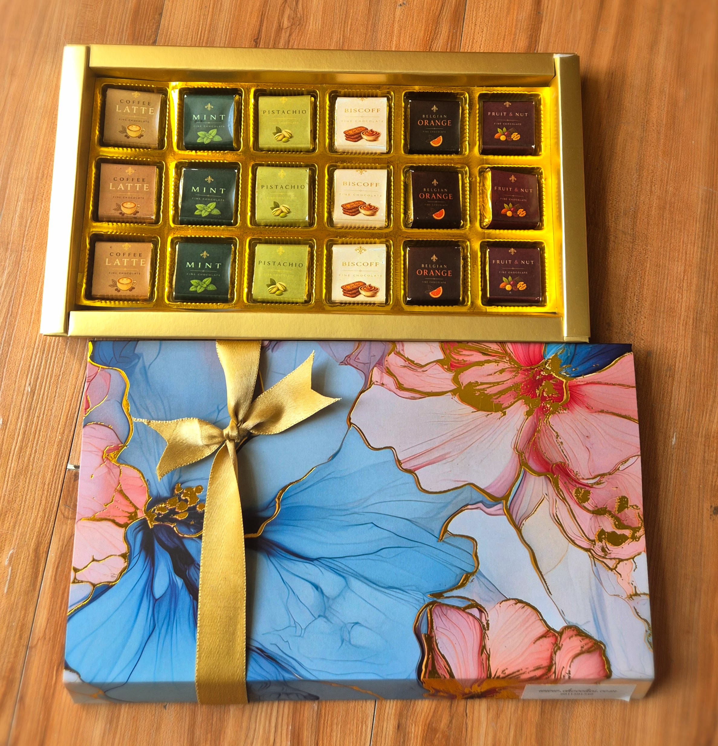 premium luxury chocolates, gourmet, artisan, and chocolate gift box